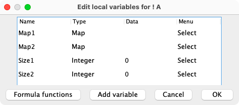 Chapter 8 local variable map