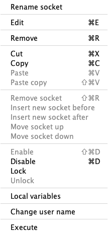 Chapter 3 editor context menu