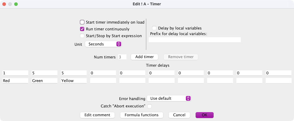 Chapter 5 timer dialog