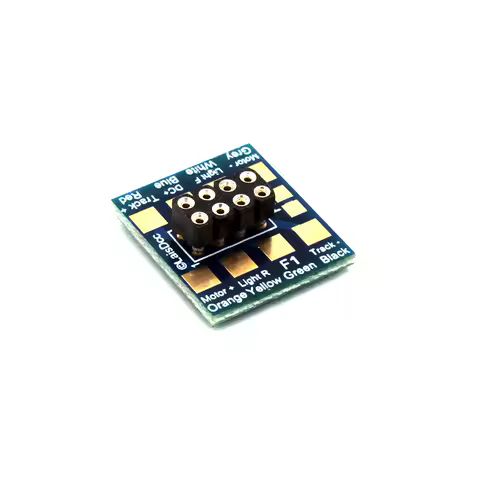 Prise DCC 8 broches NEM652 avec languettes à souder pour modèles de trains ferroviaires/marque LaisDcc, 1 pièce/10 pièces